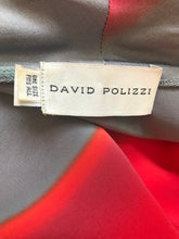 Load image into Gallery viewer, 1980's Silver & Pink Silk Duster by David Polizzi