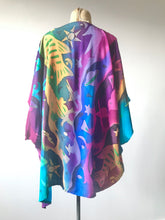 Load image into Gallery viewer, 1980's Hand Painted Silk Fantasy Top by Laise Adzer