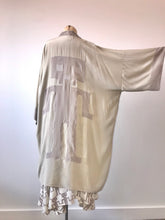 Load image into Gallery viewer, 1980's Silk Tribal Alien Kimono Jacket by Laise Adzer
