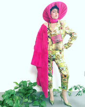 Load image into Gallery viewer, 1980's Hot Pink Full Length Rabbit Fur Coat by Carol Little