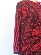 Load image into Gallery viewer, 1980's SUMMA Design Planetary Knit Tunic