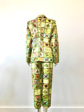 Load image into Gallery viewer, 1990's Nature Print Suit by Todd Oldham Times 7