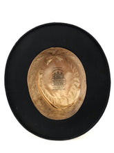 Load image into Gallery viewer, Antique Black Wool Felt Clergyman Style Hat By Scott & Co.