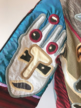 Load image into Gallery viewer, 1980's Skull Applique Swing Coat by Judith Roberts