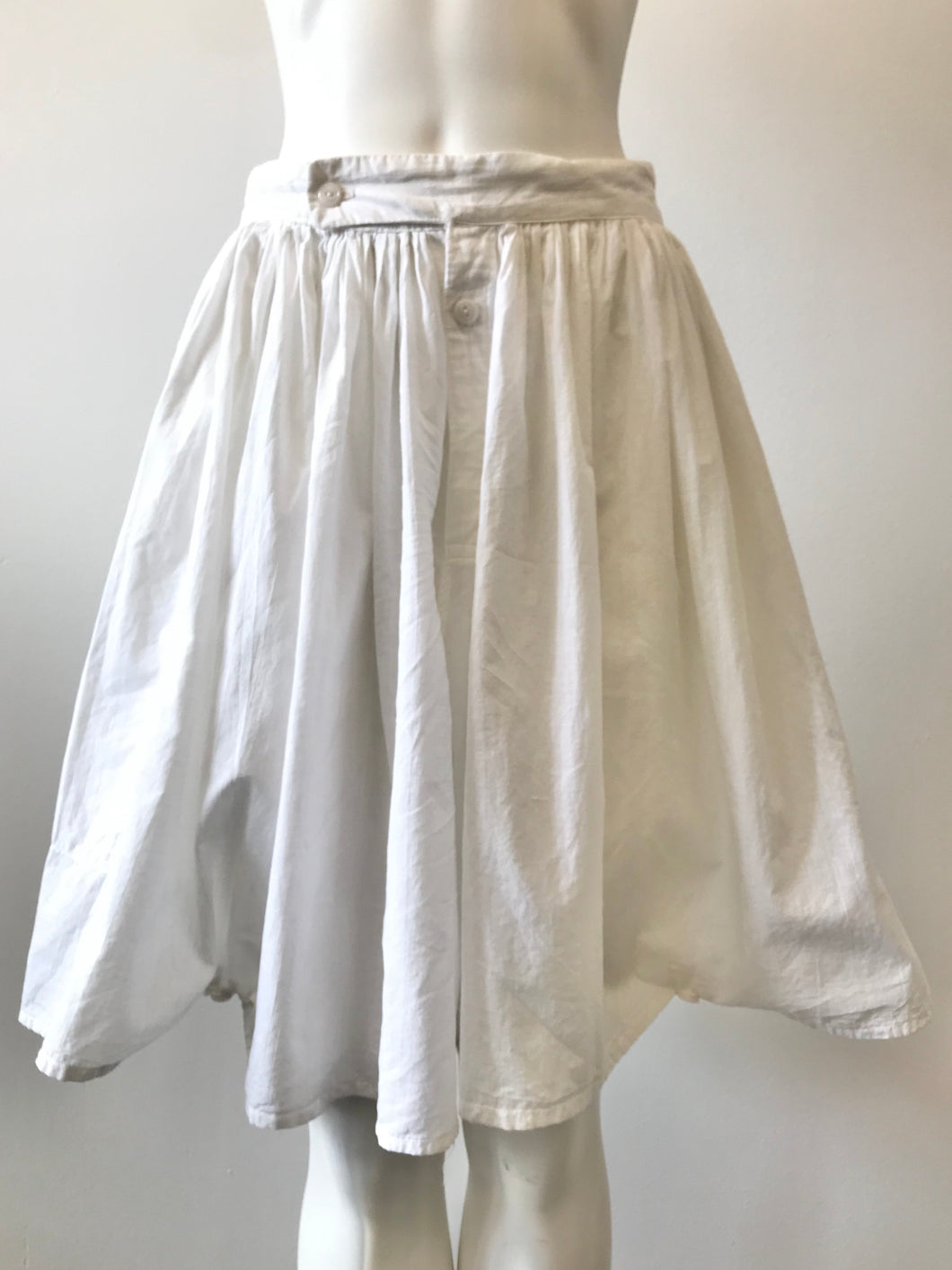 1981 White Pirate Bloomers by World's End Vivienne Westwood & Malcom McLaren