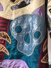 Load image into Gallery viewer, 1980's Skull Applique Swing Coat by Judith Roberts