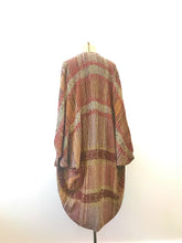 Load image into Gallery viewer, 1980’s Desert Tones Woven Batwing Cocoon By Laise Adzer