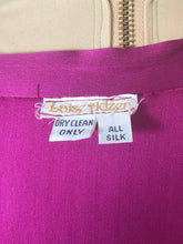 Load image into Gallery viewer, 1980's Hand Painted Silk Velvet Rainbow Kimono by Laise Adzer