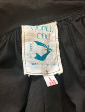 Load image into Gallery viewer, 1981 Black Pirate Tunic Smock Top by World's End Vivienne Westwood & Malcom McLaren