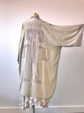 Load image into Gallery viewer, 1980&#39;s Silk Tribal Alien Kimono Jacket by Laise Adzer
