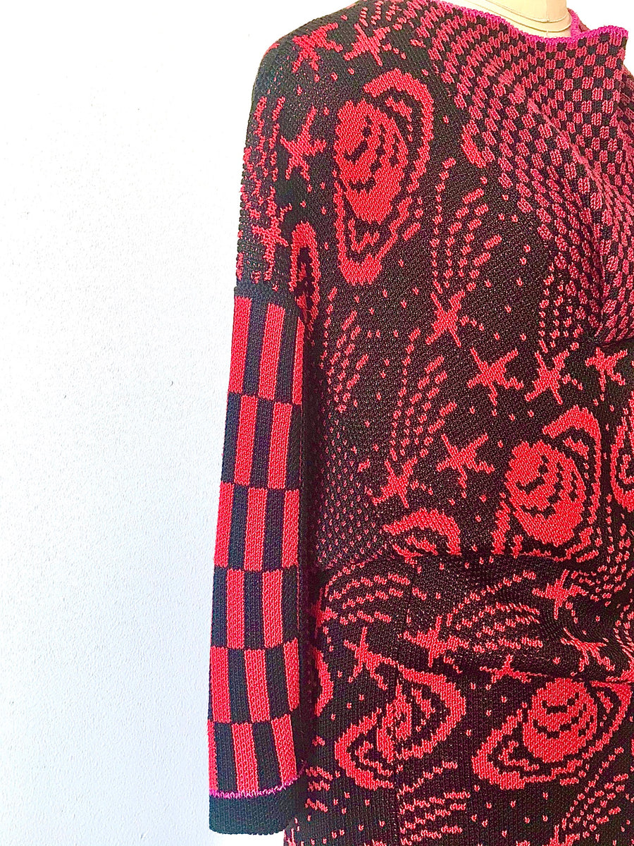 1980's SUMMA Design Planetary Knit Tunic – GottaGetTheGoods